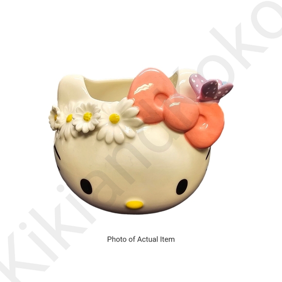 Blue Sky Other - *LAST 1* NWOT Blue Sky Hello Kitty Small Ceramic Flower Pot